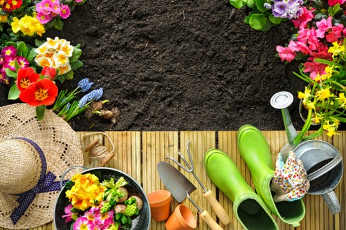 Low-carbon van used for sustainable garden collection